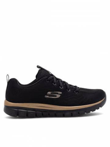 Skechers Снікерcи GRACEFUL 12615 BKRG Чорний Skechers Снікерcи GRACEFUL 12615 BKRG Чорний