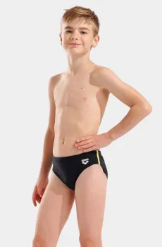 Детские черные плавки SWIM BRIEFS SOLID Черный 10 Arena 008371-583
