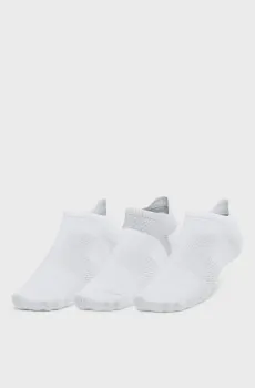 Белые носки (3 пары) UA AD Run Lite 3pk NS Белый 47.5-50.5 Under Armour 1386237-100