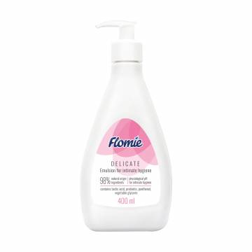 Эмульсия для интимной гигиены Flomie Delicate Emulsion For Intimate Hygiene, 400 мл Эмульсия для интимной гигиены Flomie Delicate Emulsion For Intimate Hygiene, 400 мл