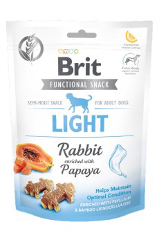 Лакомство для собак Brit Care Light кролик с папаей, 150 г