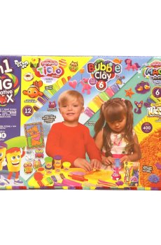 Детский набор креативного творчества Danko Toys Big Creative Box 4 In 1 от 3 лет (BCRB-01-01U)