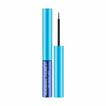 Подводка для глаз Vigo Eyeliner тонкая кисточка 01, 4.5 мл Подводка для глаз Vigo Eyeliner тонкая кисточка 01, 4.5 мл
