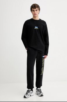 Хлопковый лонгслив Hugo Blue HUGO x Jujutsu Kaisen