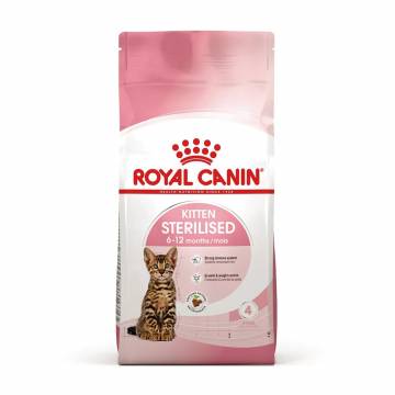 Сухой корм для стерилизованных котят Royal Canin Kitten Sterilised, 400 г (2562004)