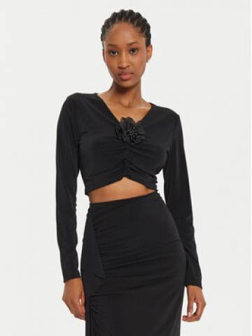 ViCOLO Блузка US0025 Чорний Slim Fit ViCOLO Блузка US0025 Чорний Slim Fit