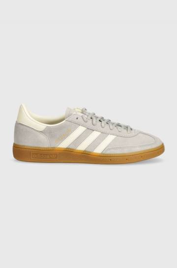 Замшевые кроссовки adidas Originals Hanball Spezial цвет серый IF7086 Замшевые кроссовки adidas Originals Hanball Spezial цвет серый IF7086