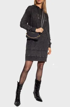 Женское черное платье ACID RNSTONE EMP Черный XS Michael Kors MH382045DC