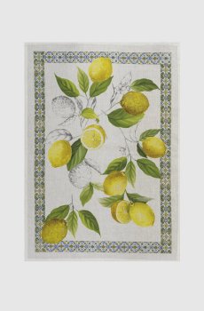 Белое кухонное полотенце Cetara из льна