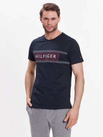 Tommy Hilfiger Футболка Brand Love Chest MW0MW30035 Cиній Slim Fit Tommy Hilfiger Футболка Brand Love Chest MW0MW30035 Cиній Slim Fit