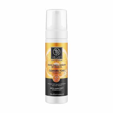 Пенка для умывания Velvet Love for Nature Organic Orange & Amaranth Cleansing Foam, 200 мл Пенка для умывания Velvet Love for Nature Organic Orange & Amaranth Cleansing Foam, 200 мл