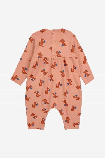 Ромпер для младенцев Bobo Choses Hungry Squirrel 224AB073 Ромпер для младенцев Bobo Choses Hungry Squirrel 224AB073