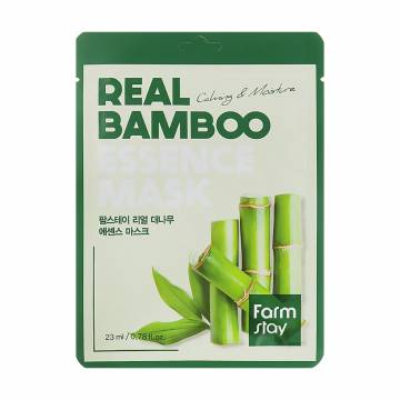 Тканевая маска для лица FarmStay Real Bamboo Essence Mask с экстрактом бамбука, 23 мл Тканевая маска для лица FarmStay Real Bamboo Essence Mask с экстрактом бамбука, 23 мл