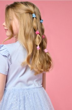 Резинки для волосся Lilo & Stitch, набір з 18 штук - різнобарвний