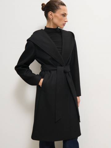 Mohito - Пальто з ременем - чорний - 36