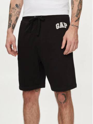 Gap Спортивні шорти 787059-03 Чорний Regular Fit Gap Спортивні шорти 787059-03 Чорний Regular Fit