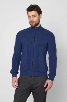 Мужской синий кардиган Синий XXL Pierre Cardin PC.-C5 51199.5083
