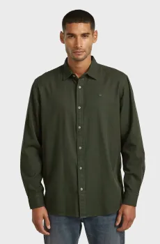 Мужская темно-серая рубашка Clean Серый XL G-Star RAW D25196,D454