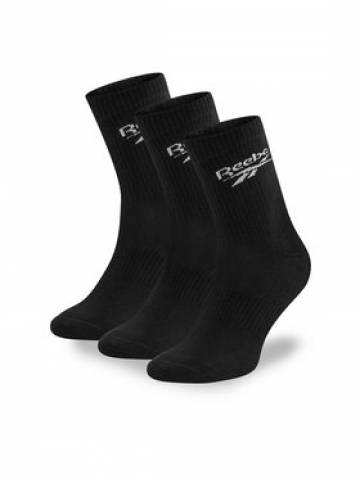 Reebok Набір з 3 пар низьких шкарпеток unisex R0452-SS24 (3-pack) Чорний Reebok Набір з 3 пар низьких шкарпеток unisex R0452-SS24 (3-pack) Чорний