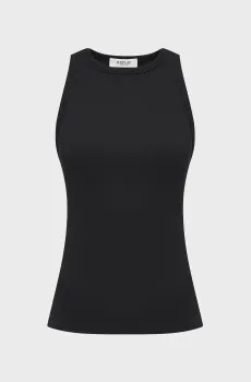 Женская черная майка Черный M Replay W3483A.000.23747