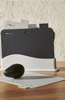 Обробні дошки, набір з 4 - різнобарвний