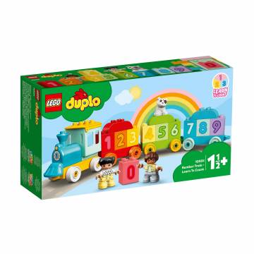 Конструктор LEGO Duplo My First Поезд с цифрами Учимся считать, 23 детали, от 1.5 лет (10954) Конструктор LEGO Duplo My First Поезд с цифрами Учимся считать, 23 детали, от 1.5 лет (10954)