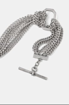 AllSaints браслет для мужчин из металла