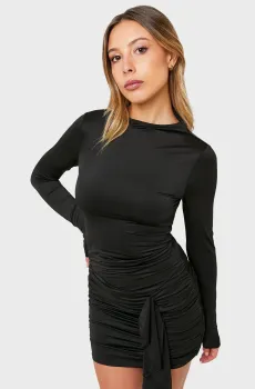 Женское черное платье Черный S Tally Weijl SDRPEDYLAN