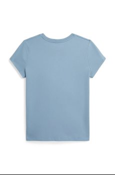 Детская хлопковая футболка Polo Ralph Lauren