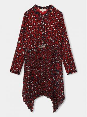 MICHAEL KORS KIDS Сукня-сорочка R12175 Червоний Regular Fit MICHAEL KORS KIDS Сукня-сорочка R12175 Червоний Regular Fit
