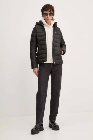 Куртка Tommy Jeans женская цвет чёрный зимняя DW0DW18311 Куртка Tommy Jeans женская цвет чёрный зимняя DW0DW18311