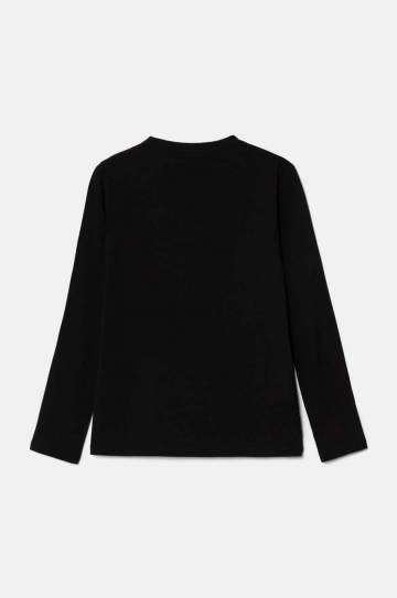 Детский лонгслив Pinko Up цвет чёрный F4PIJGTH054