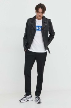 Хлопковая футболка Hugo Blue Nico