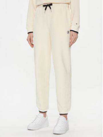 Tommy Hilfiger Спортивні штани WW0WW40602 Écru Regular Fit