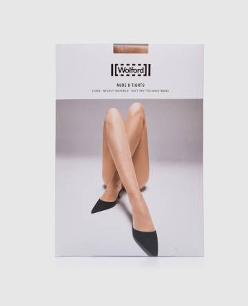 Бежевые колготки Nude 8 den Nearly Invisible Бежевые колготки Nude 8 den Nearly Invisible