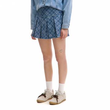 Cropp - Спідниця в складку - синій