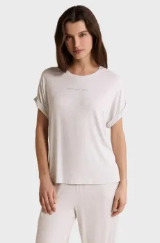 Женская светло-серая футболка AMALIA Серый M Etam 6557689
