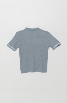 Детское поло с примесью льна United Colors of Benetton