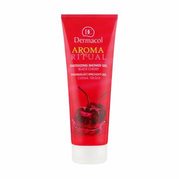 Гель для душа Dermacol Body Aroma Ritual Бодрящий, черная черешня, 250 мл Гель для душа Dermacol Body Aroma Ritual Бодрящий, черная черешня, 250 мл