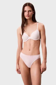 Женские розовые трусики BIKINI Розовый S Calvin Klein LV00QD5291