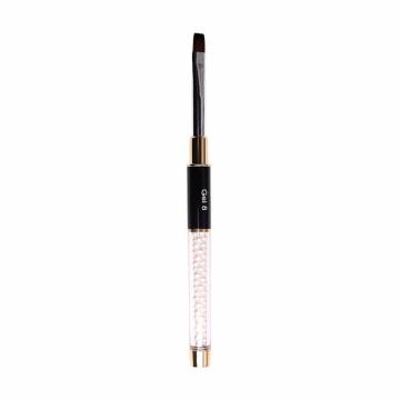 Прямоугольная кисть для наращивания ногтей или выкладки материалов Kira Nails Gel Flat 8 (Nylon) Прямоугольная кисть для наращивания ногтей или выкладки материалов Kira Nails Gel Flat 8 (Nylon)