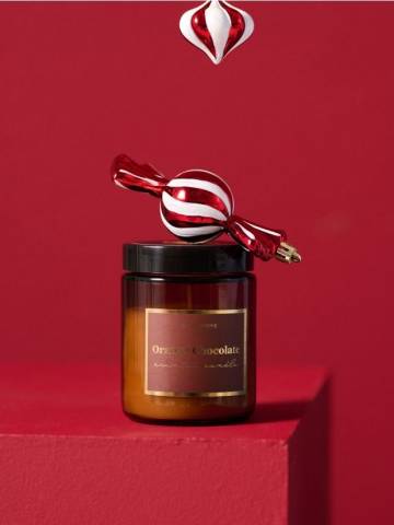 Свічка Orange Chocolate - коричневий Свічка Orange Chocolate - коричневий