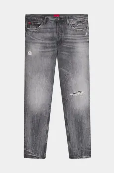 Мужские серые джинсы Серый 34-32 HUGO 10023