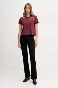 Хлопковая футболка Sisley