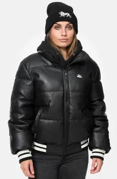 Женская черная куртка HYBREASAL Черный XL Lonsdale 117510