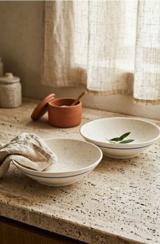 Миски, 2 шт. - білий