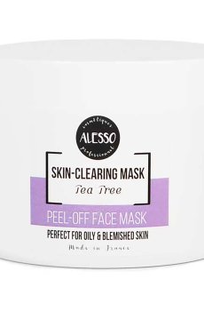 Альгинатная маска для лица Alesso Professionnel Alginate Anti-Inflammation Peel-Off Face Mask с маслом чайного дерева, 200 г