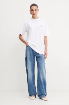 Хлопковая футболка Guess