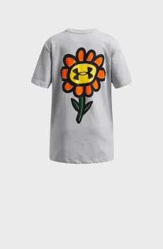 Детская серая футболка UA G NURTURE GAME OS SS Серый 10 Under Armour 1386868-011