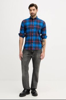 Хлопковая рубашка United Colors of Benetton